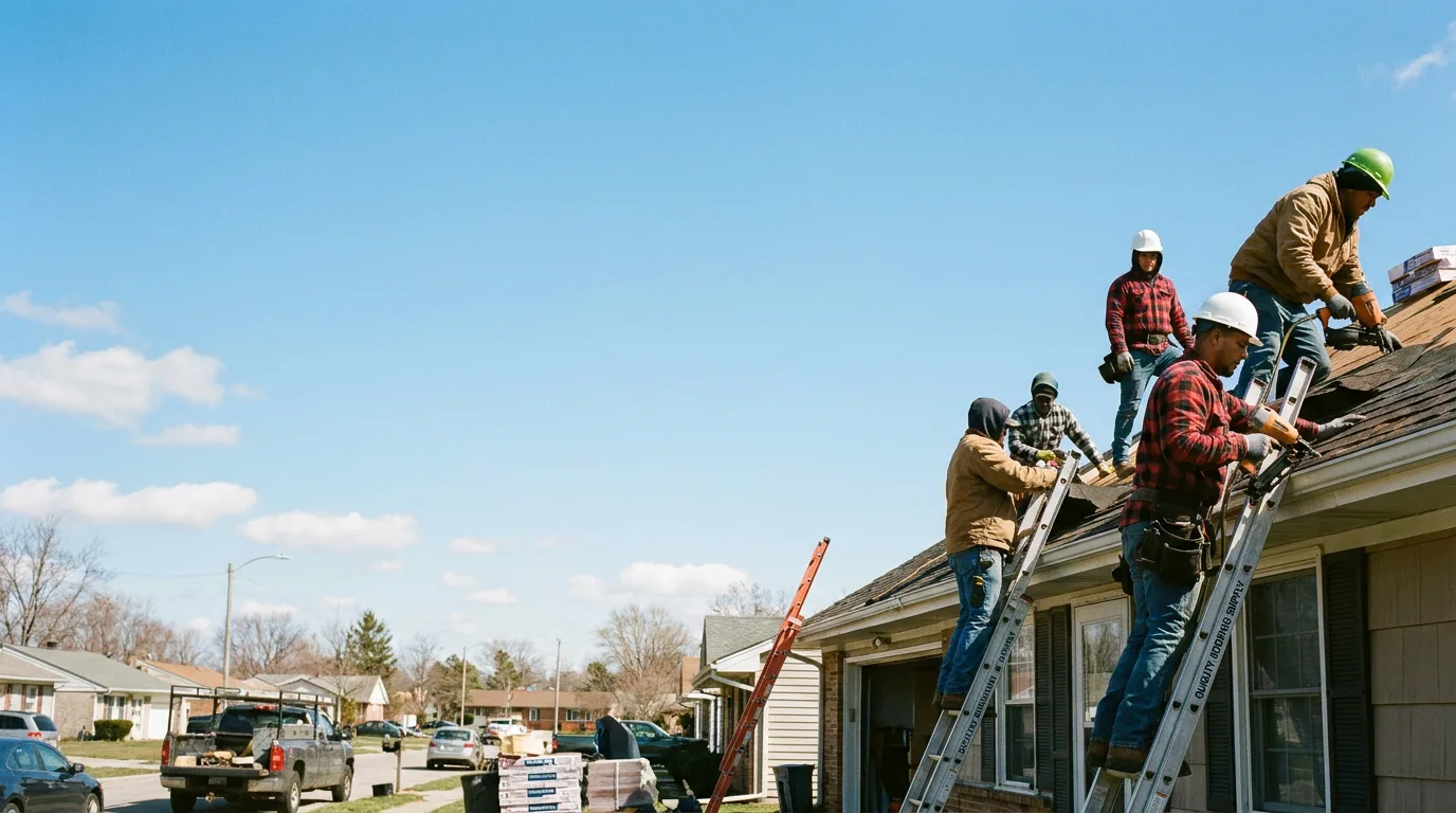 Roofing in Streetman, TX near me